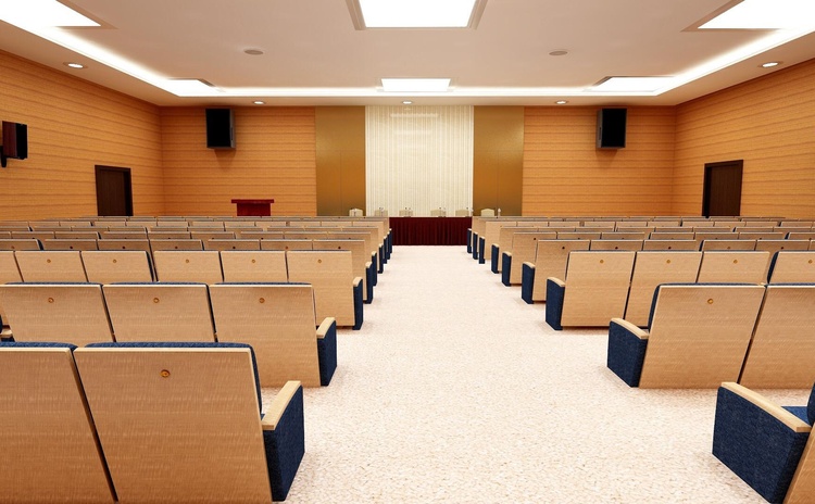 安徽宿州報(bào)告廳吸音板聲學(xué)工程-1